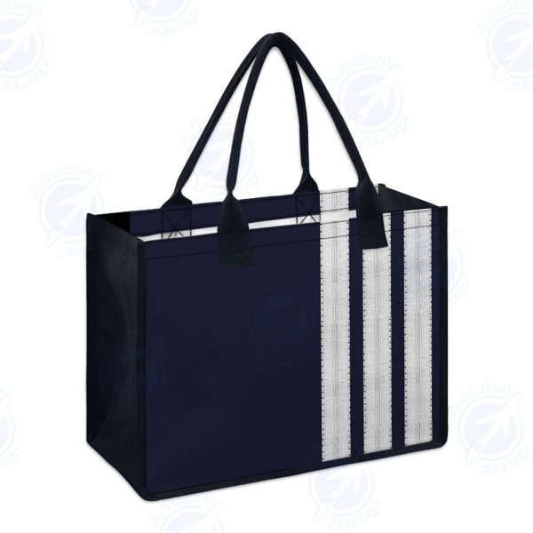 Special Silver Pilot Epaulettes 3 Lines Designed Special Canvas Bags Online