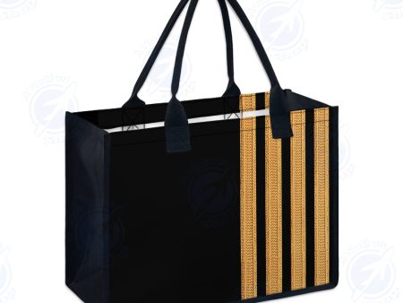 Special Pilot Epaulettes 4 Lines Designed Special Canvas Bags on Sale