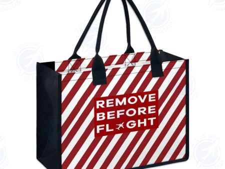 Special Edition Remove Before Flight Designed Special Canvas Bags Online Sale