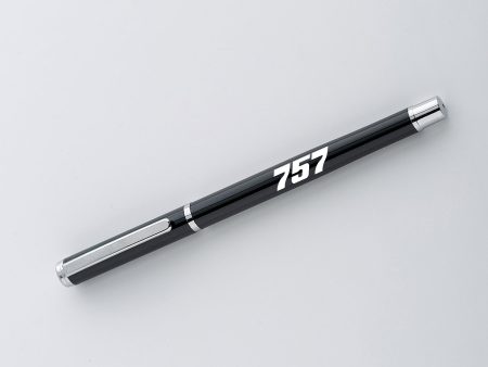 757 Flat Text Designed Ballpens Discount