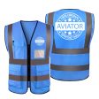 100 Original Aviator Designed Reflective Vests Online Hot Sale