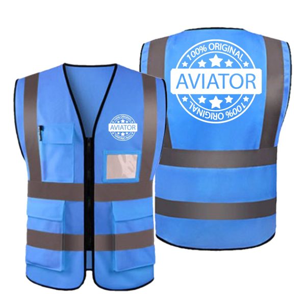 100 Original Aviator Designed Reflective Vests Online Hot Sale