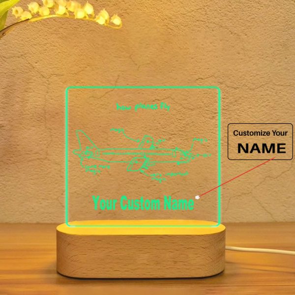 How Planes Fly Designed Night Lamp Online Sale