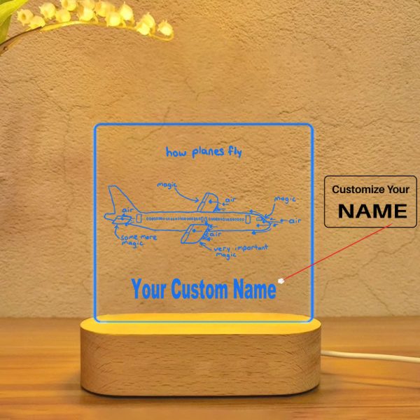 How Planes Fly Designed Night Lamp Online Sale