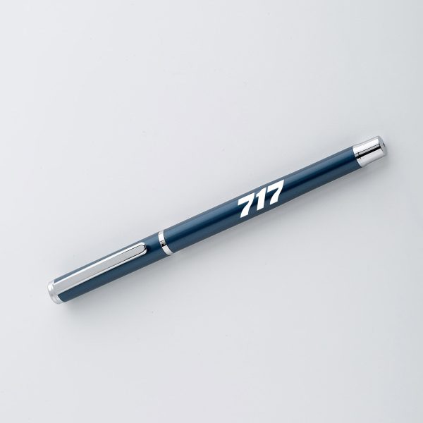 717 Flat Text Designed Ballpens Hot on Sale