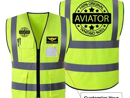 100 Original Aviator Designed Reflective Vests Online Hot Sale