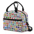 220 World s Flags Designed Lunch Bags Supply