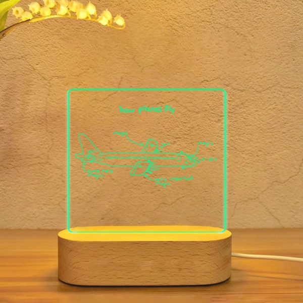 How Planes Fly Designed Night Lamp Online Sale