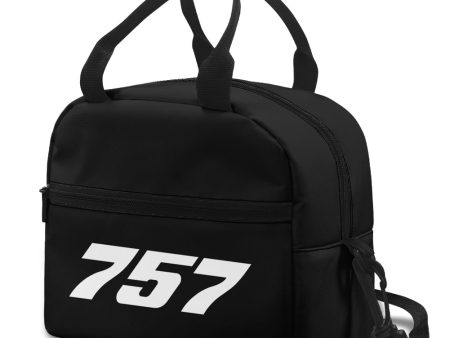 757 Flat Text Designed Lunch Bags Supply