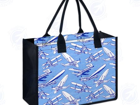 Retro & Vintage Airplanes Designed Special Canvas Bags For Cheap