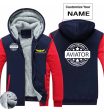 %100 Original Aviator Designed Zipped Sweatshirts Sale