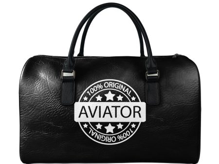 %100 Original Aviator Designed Leather Travel Bag For Sale