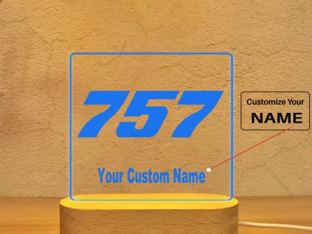 757 Flat Text Designed Night Lamp Supply