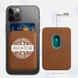 %100 Original Aviator iPhone Cases Magnetic Card Wallet on Sale